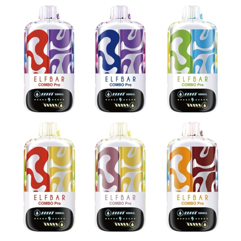 Elfbar Combo Pro 30K Puffs Disposable Vape - 3-in-1, 17mL, 5% Nicotine