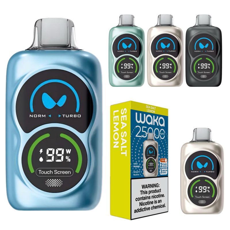 WAKA PA25000 Puffs Disposable Vape 5% (25K Puffs)