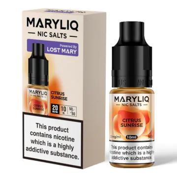 Lost Mary MARYLIQ Citrus Sunrise Nic Salts E-liquid - 10ml 20mg